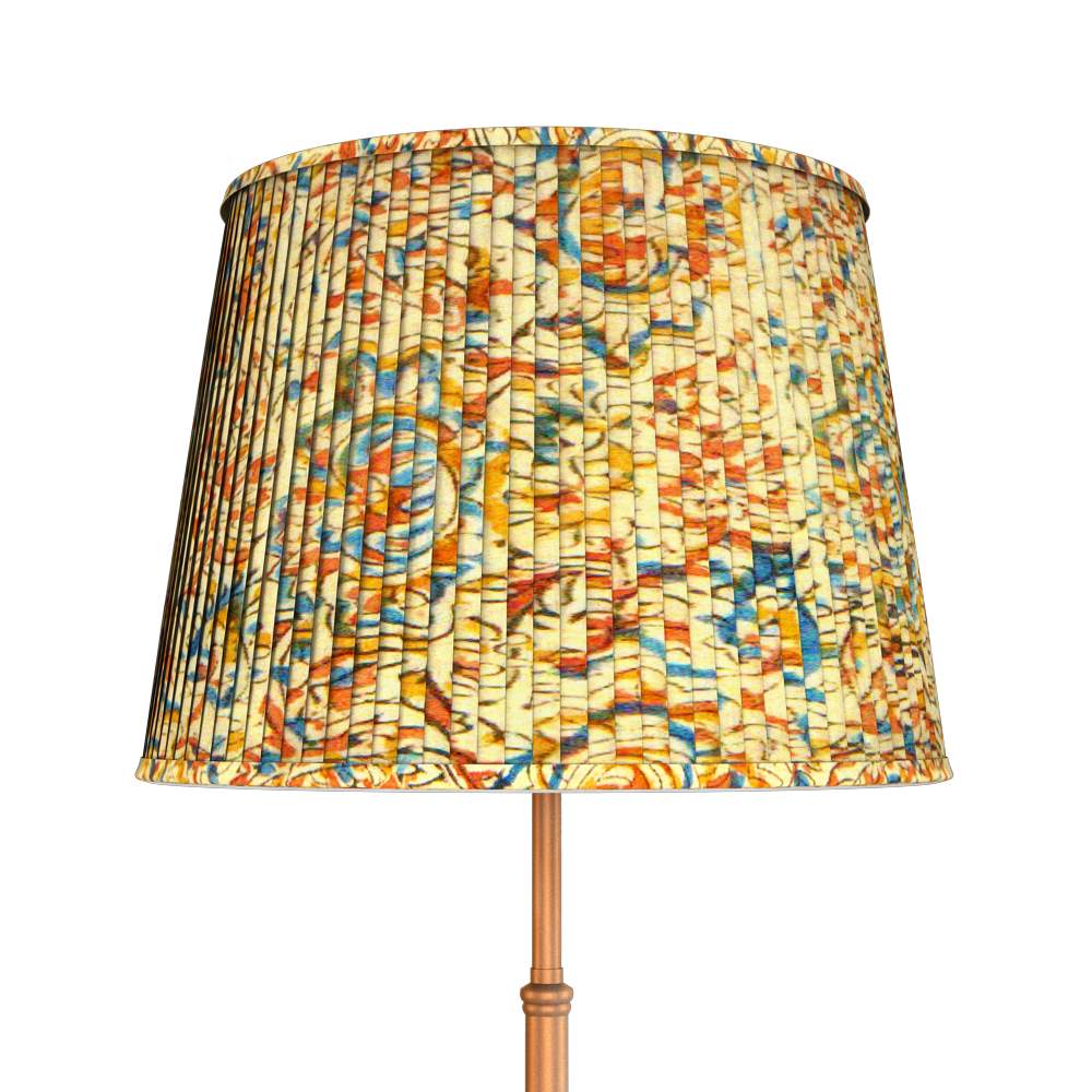 Beige Kalamkari pattern