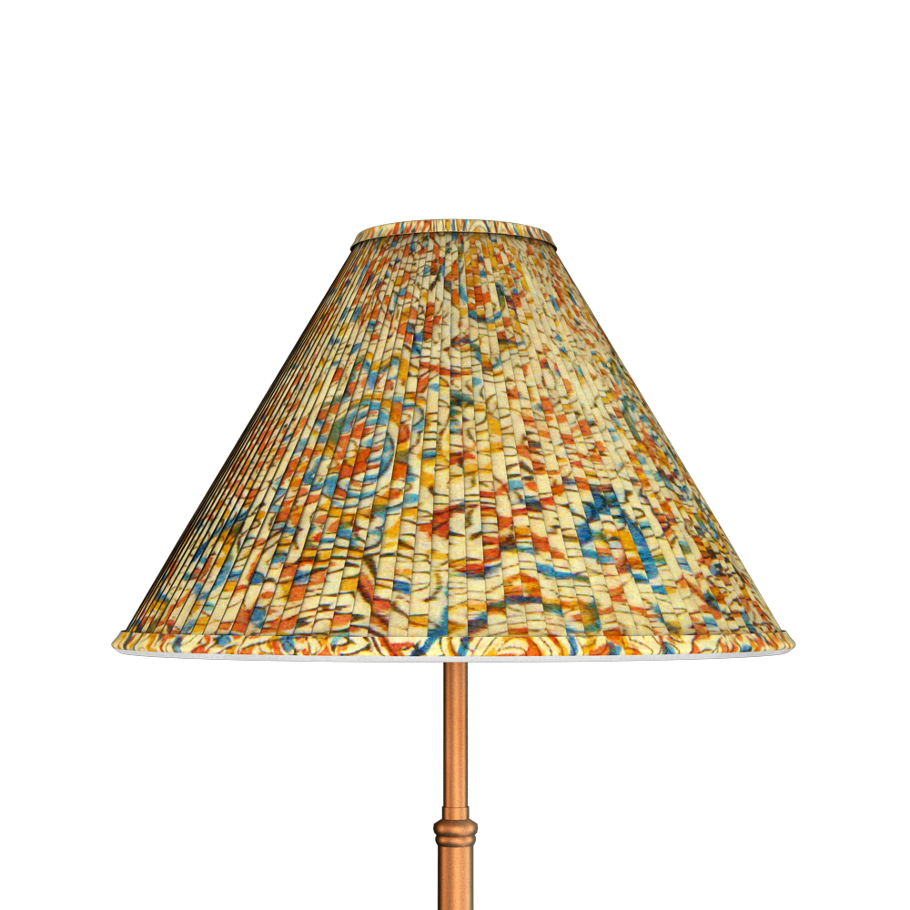Beige Kalamkari pattern