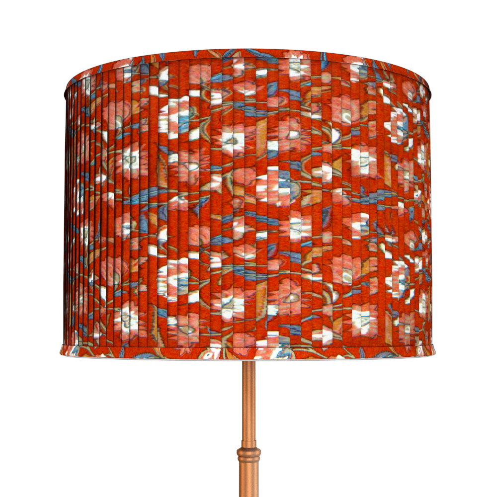 Crimson Floral pattern