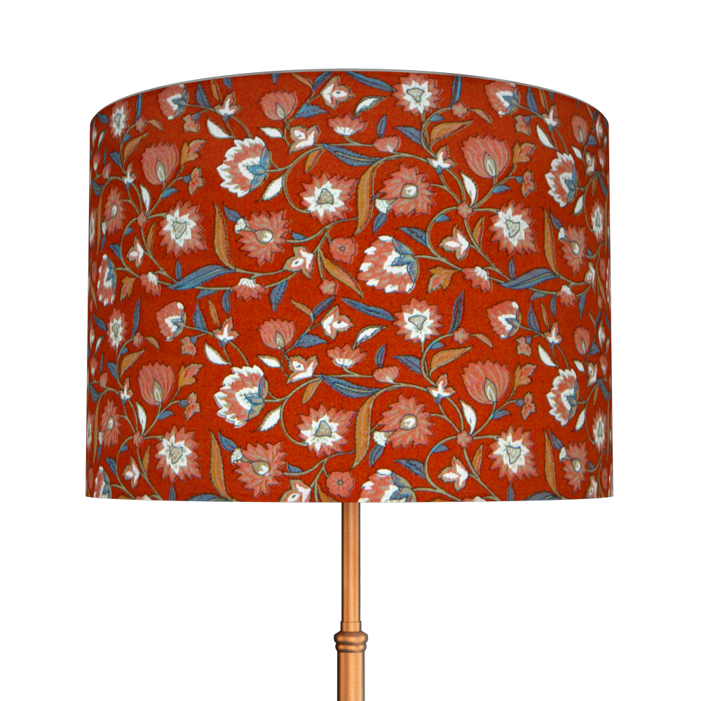 Crimson Floral pattern