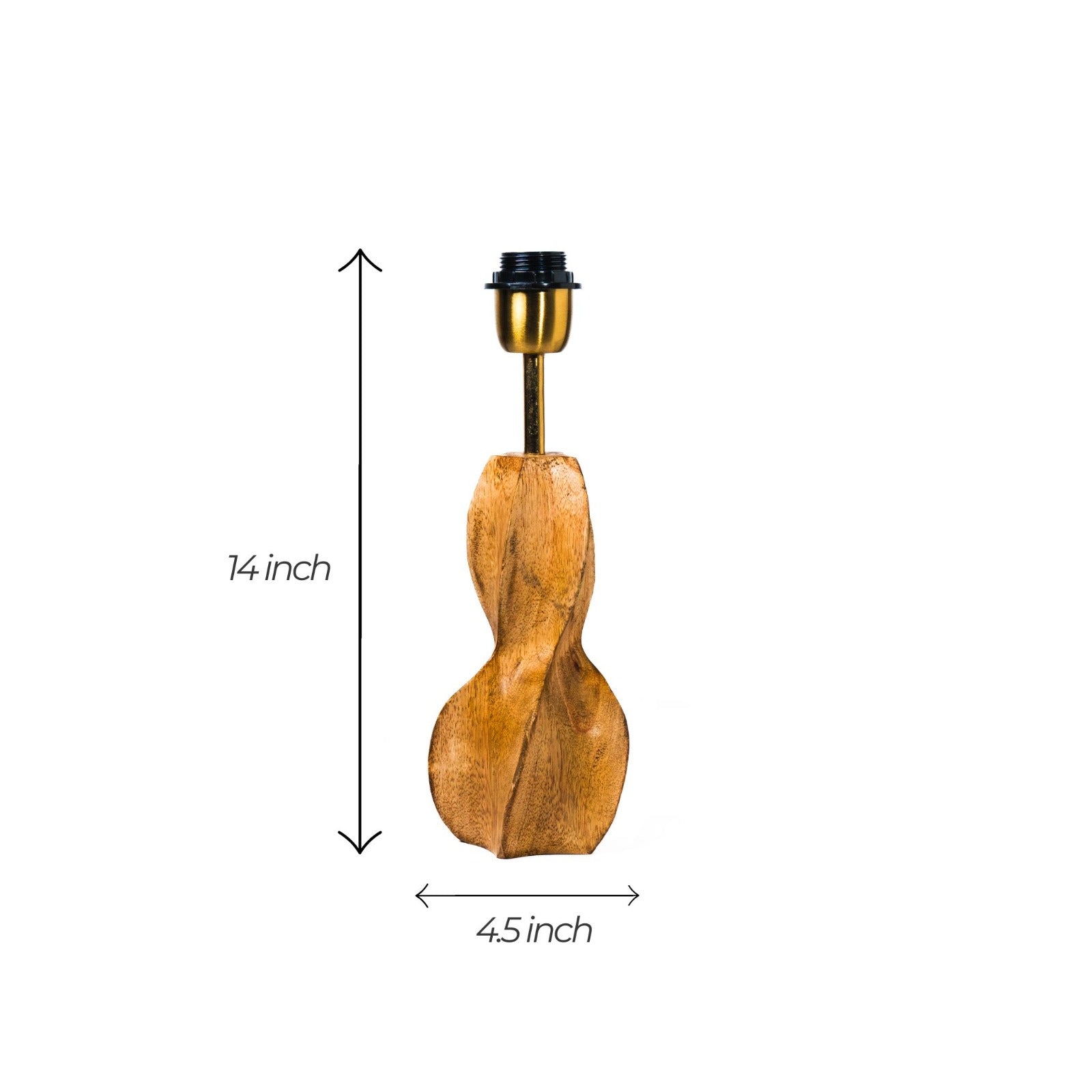 Lumo Twist Lamp Base