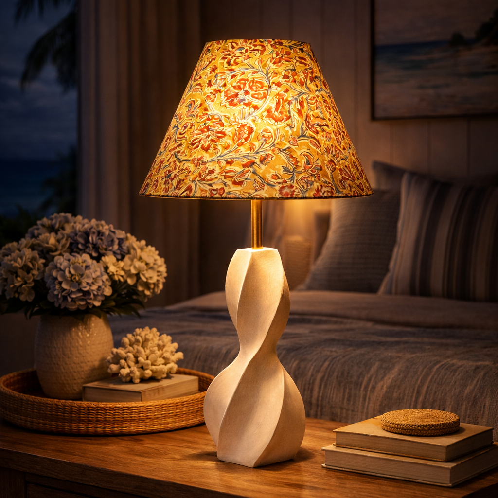 Golden Kalamkari HE & Lumo Twist White Combo
