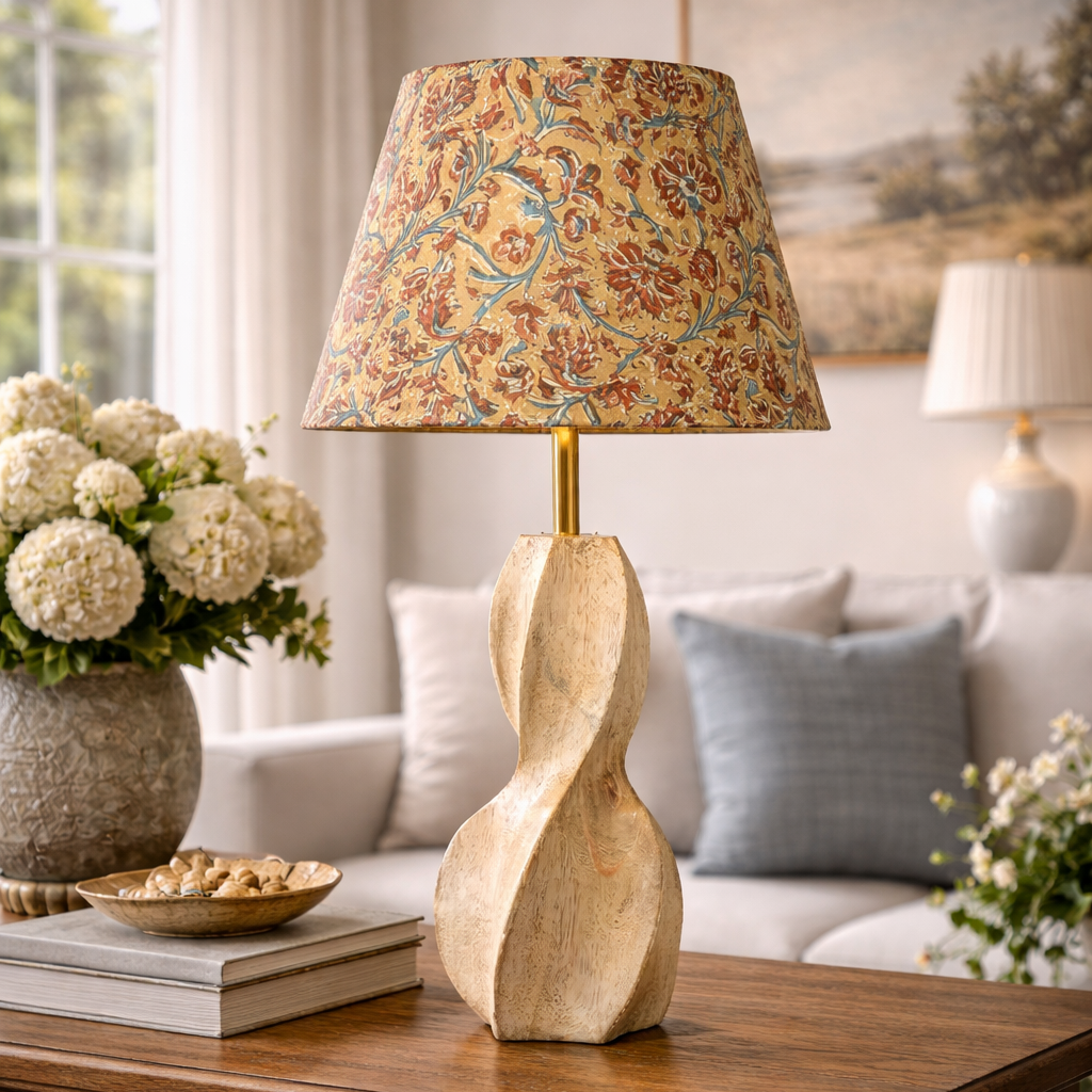 Golden Kalamkari Straight Empire & Lumo Twist Combo
