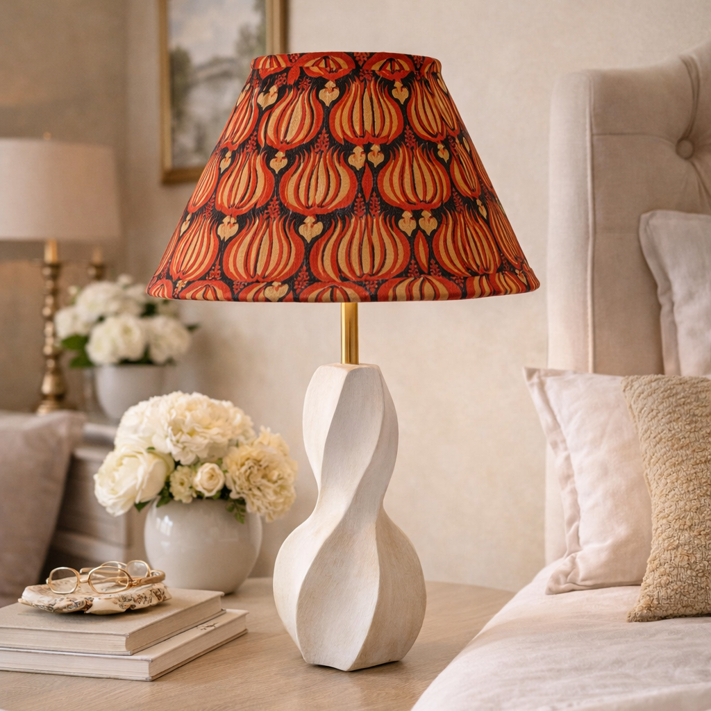 RB Coolie Cone Pleated & Lumo Twist White Combo