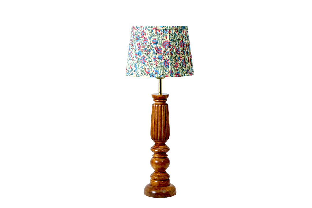 Earthy Blossom - Straight Empire Pleated