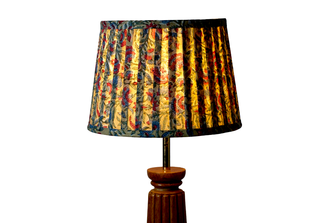 Earthy Blossom - Straight Empire Pleated