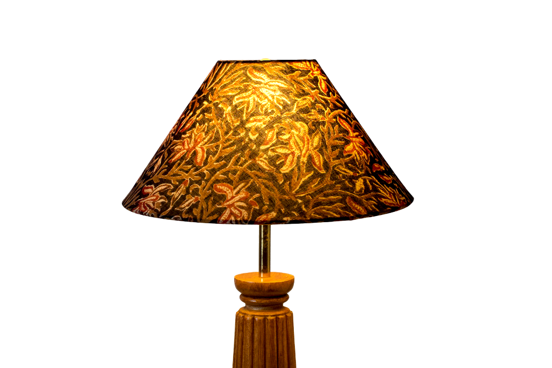 Midnight Kalamkari- Coolie Plain