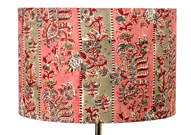 Kalamkari Vertical Rythm- Classical Drum Plain