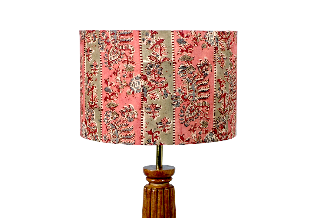 Kalamkari Vertical Rythm- Classical Drum Plain