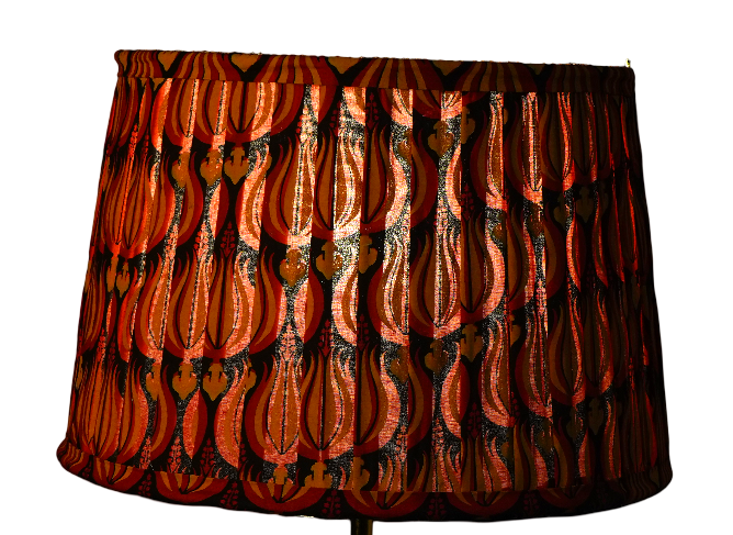 Red Blossom - Straight Empire Pleated