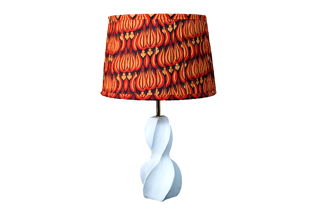 RB Straight Empire Pleated & Lumo Twist White Combo