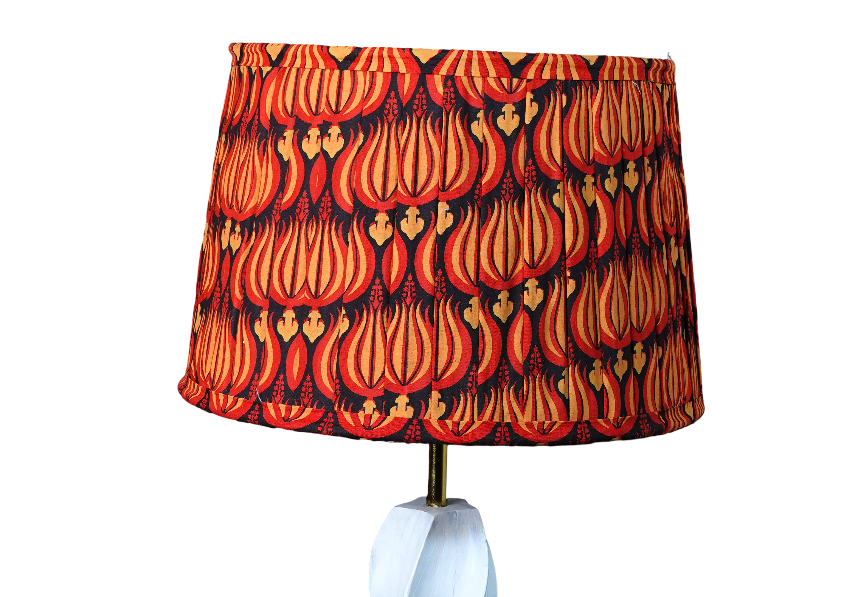 Red Blossom - Straight Empire Pleated