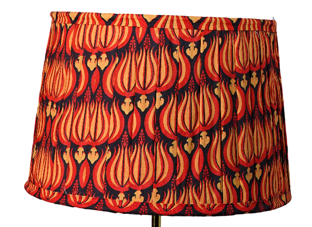 Red Blossom - Straight Empire Pleated