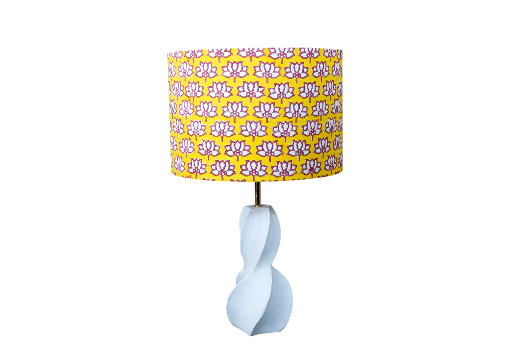 Sunny Yellow & Punch Pink Drum & Lumo Twist White Combo