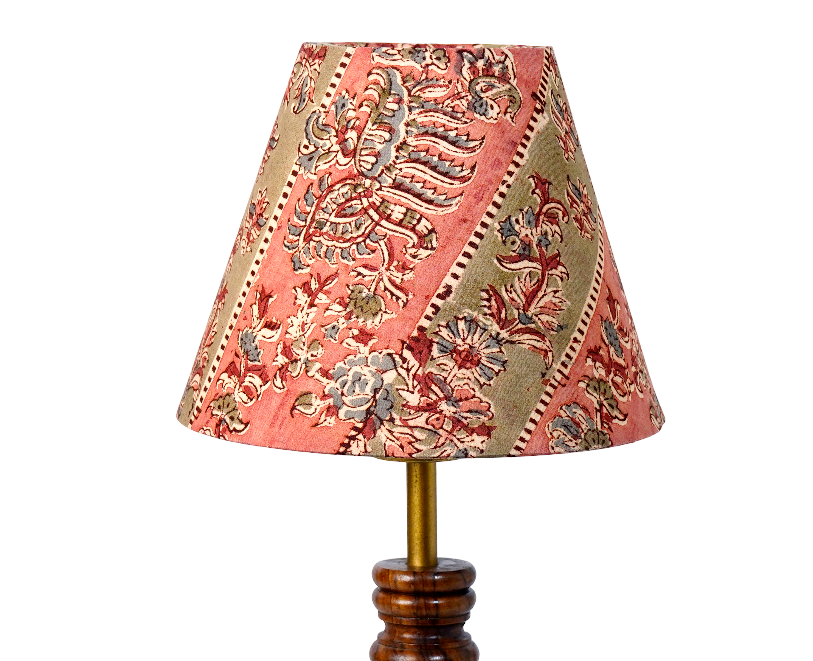 Kalamkari Vertical Rythm - Half Empire Plain