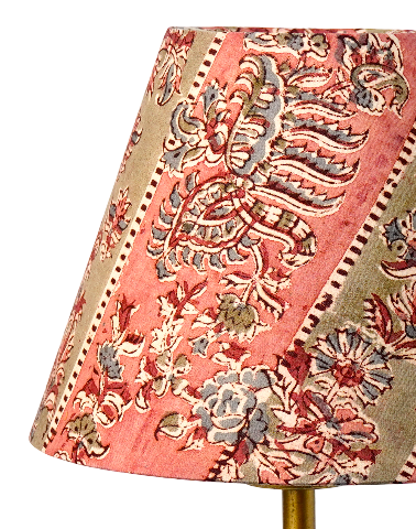 Kalamkari Vertical Rythm - Half Empire Plain