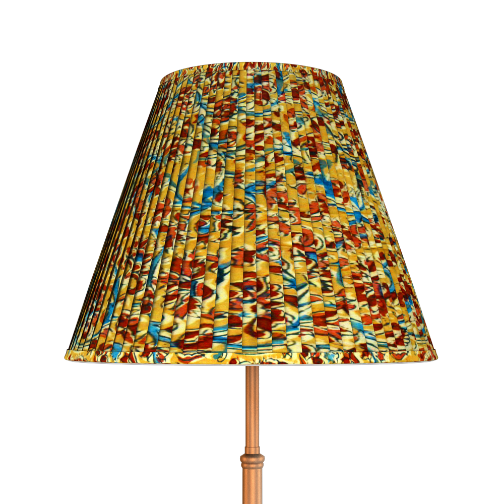 Golden Kalamkari Bloom