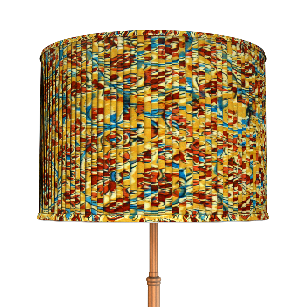 Golden Kalamkari Bloom